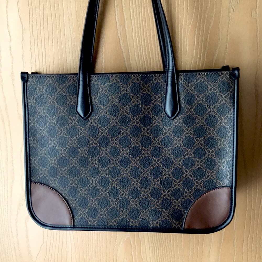 Nine West Black Tote - Picture 2 of 5